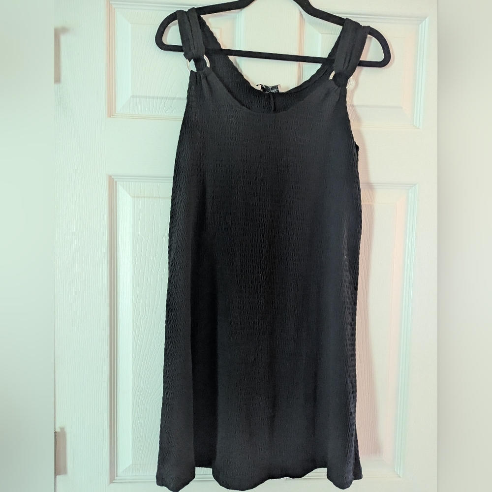 2024 J Valdi Bubble Knit Ring Tank Dress - J20384 Size L